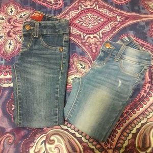 2 pairs girls Jeans